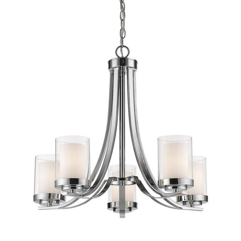 Z-Lite Willow 5 - Light Chandelier in  Chrome
