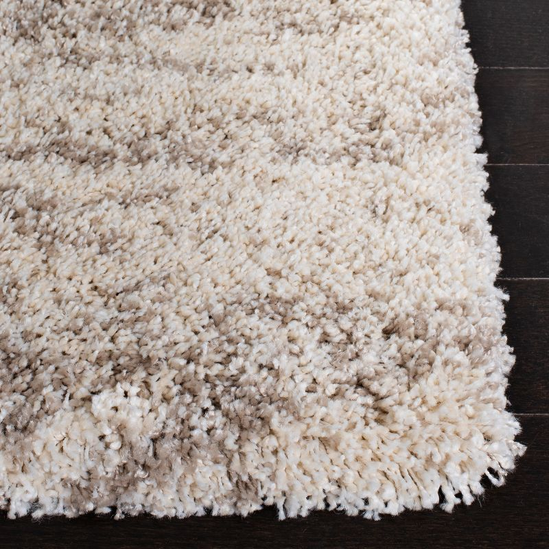 Hudson Shag SGH206 Power Loomed Accent Rug - Ivory/Beige - 2'x3' - Safavieh.