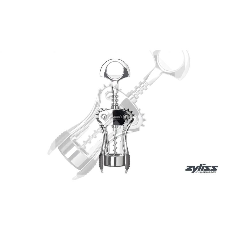 ZYLISS Easy Corkscrew Wine Opener 7.5" Stainless Steel E930046U