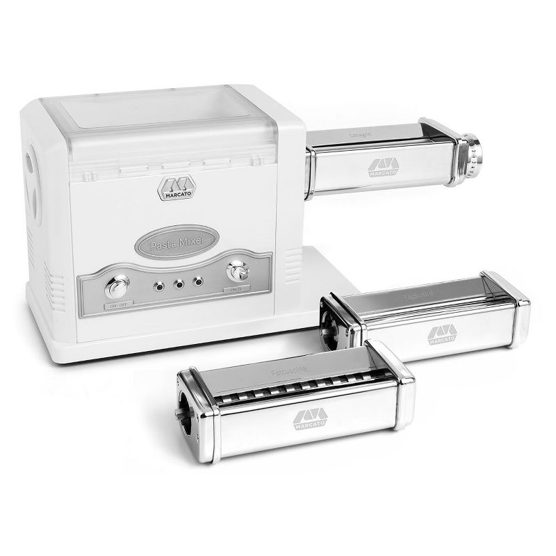 Marcato Electric Pasta Fresca Machine, Includes Lasagna, Fettuccine, Tagliolini