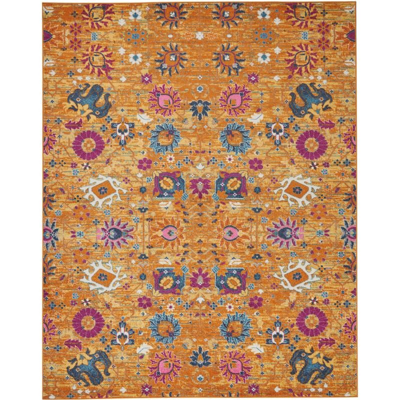 Nourison Passion Bohemian Indoor Rug Sunburst 9' x 12'