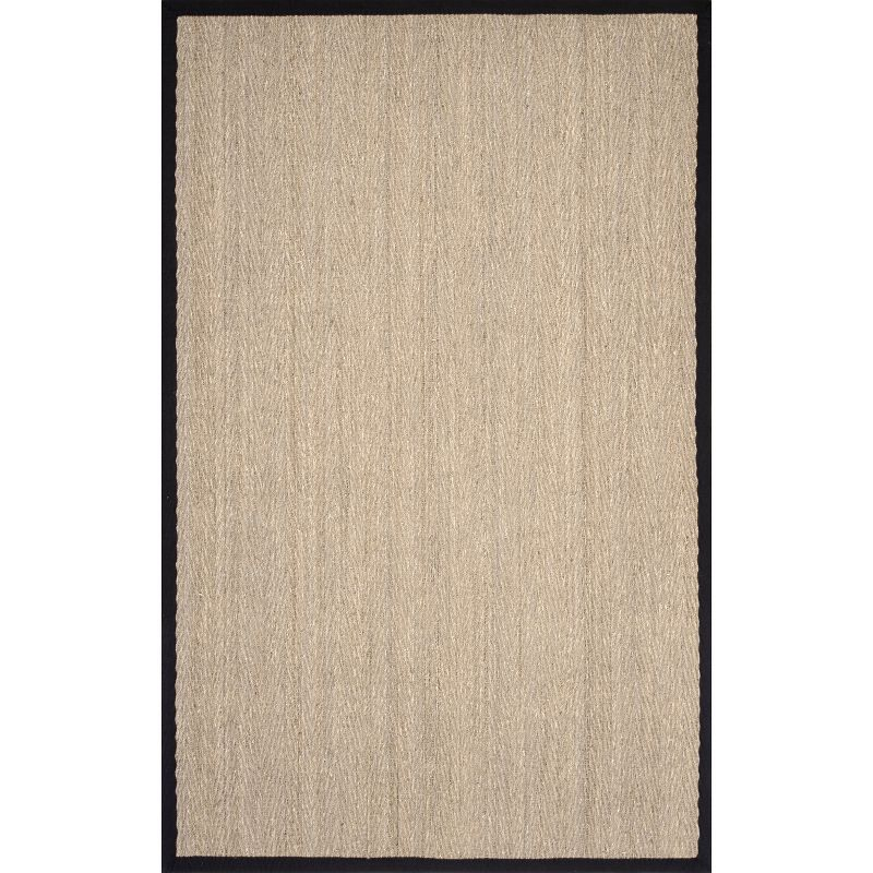 Nuloom Larnaca Seagrass Herringbone Indoor Area Rug, 5' x 8'