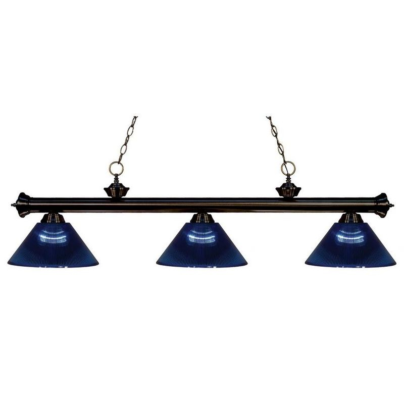 Z-Lite Riviera 3 - Light Island Pendant Light in  Bronze