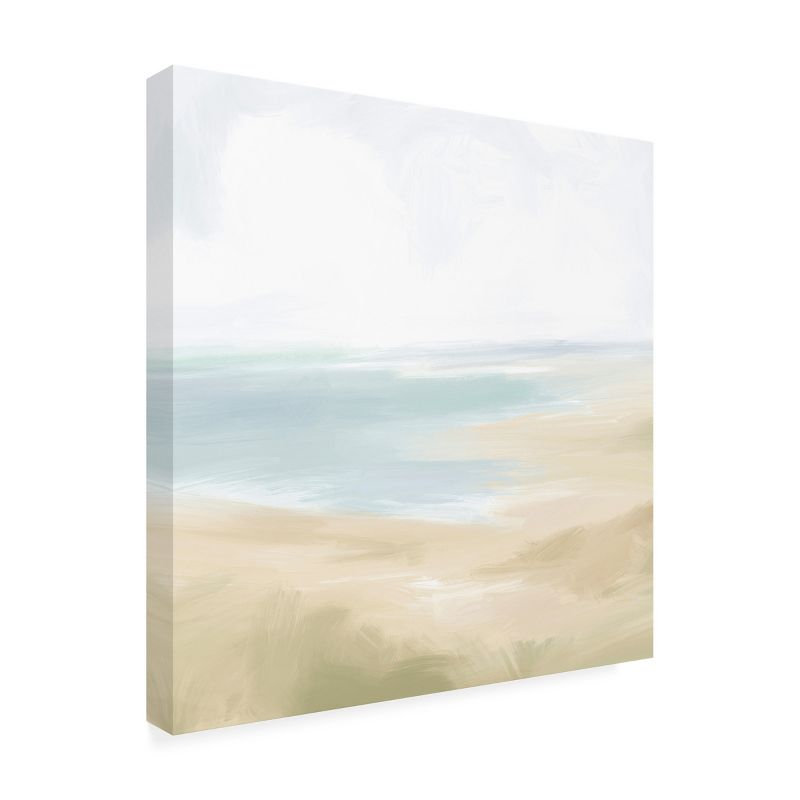 Victoria Barnes  Minimal Beach Tones I Canvas Art