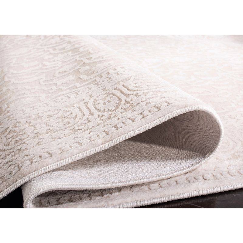 Reflection RFT670 Power Loomed Indoor Area Rug - 10'x14' - Creme/Ivory - Safavieh