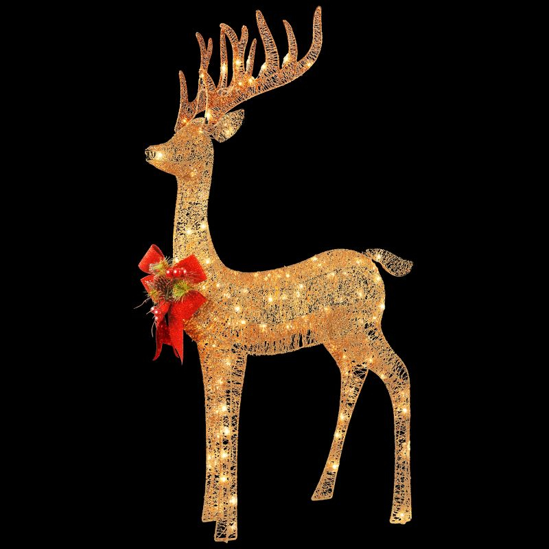 48" Prelit Standing Reindeer - National Tree Company