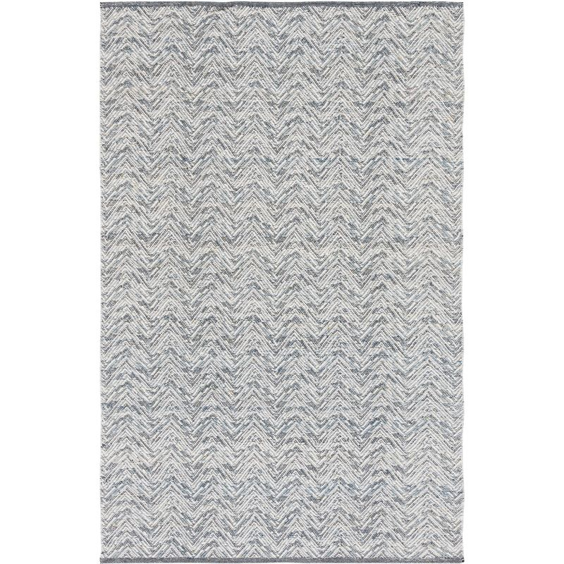 Kilim KLM401 Hand Woven Area Rug - Grey - 5'x8' - Safavieh