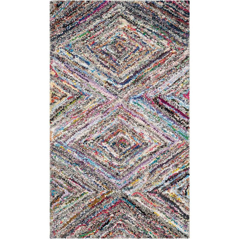Nantucket NAN314 Hand Tufted Accent Rug - Multi - 2'3"x4' - Safavieh.