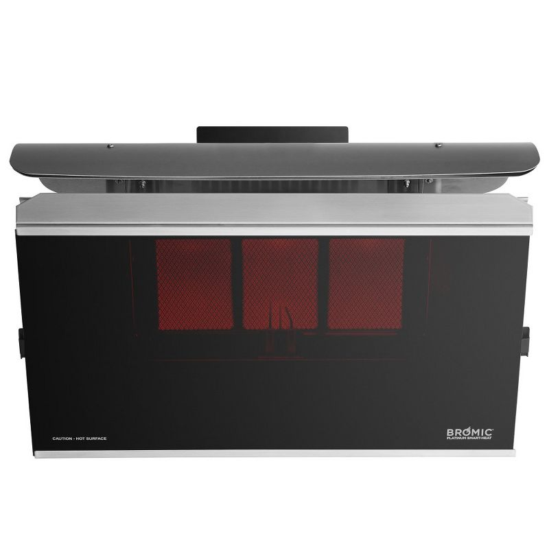 Platinum Smart-Heat - 300 Series Gas Patio Heater-Natural Gas Fuel Source in Stainless Steel Finish