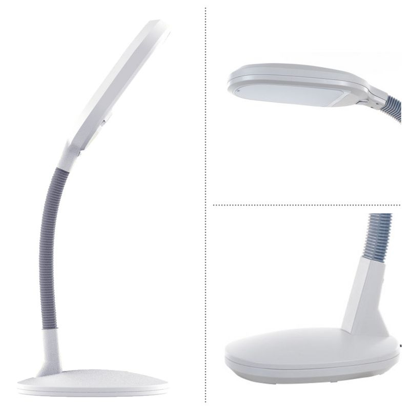 Hastings Home LED Sunlight Desk Lamp With Dimmer Switch