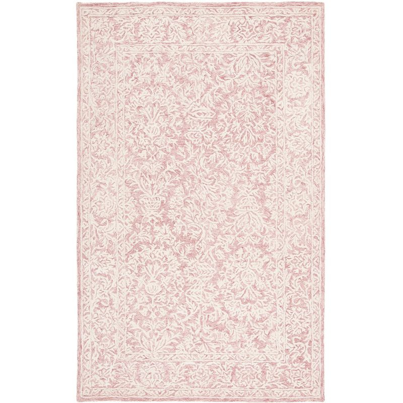 Metro MET864 Hand Tufted Indoor Accent Rug - Pink/Ivory - 3'x5' - Safavieh