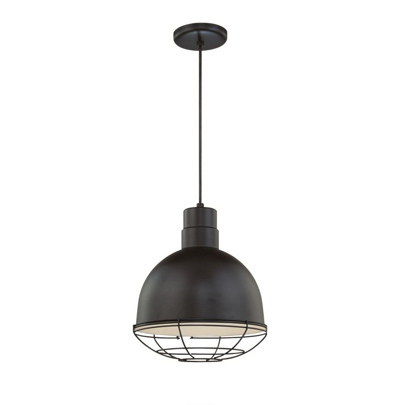 Millennium Lighting R Series 1 - Light Pendant in  Satin Black