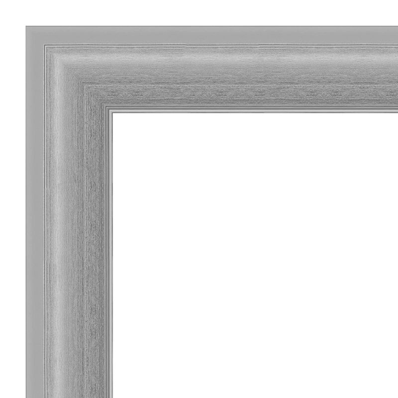 Amanti Art Peak Polished Nickel Narrow Picture Frame Opening Size 11x14 in.