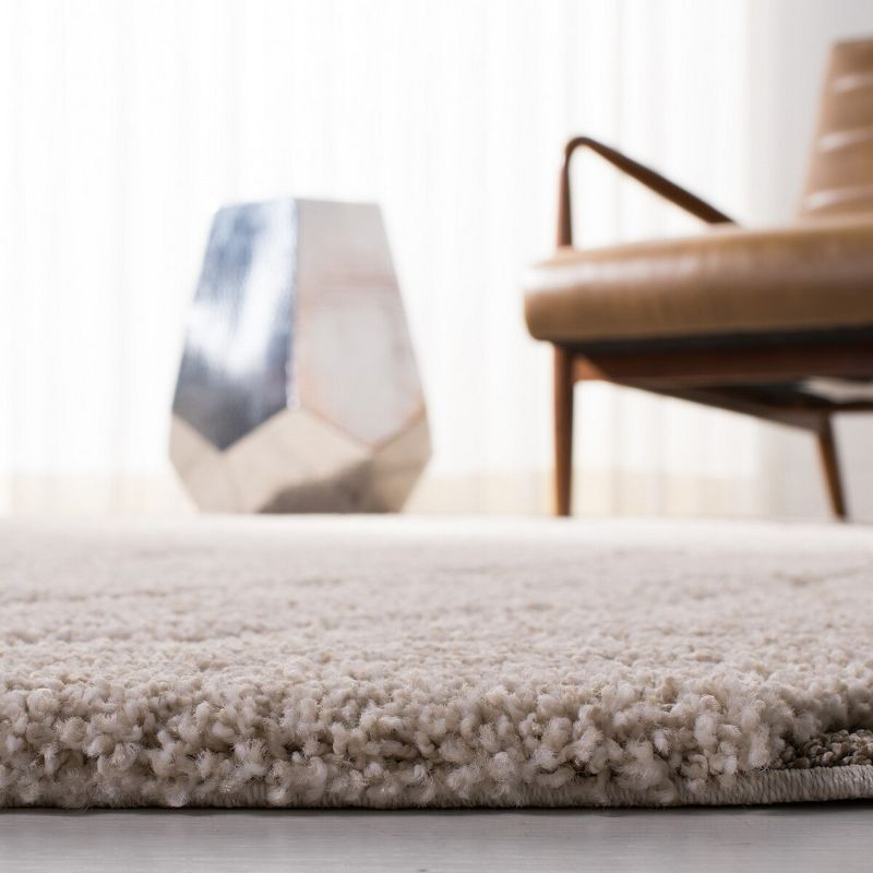 Florida Shag SG472 Power Loomed Indoor Area Rug - Cream/Beige - 9'x12' - Safavieh