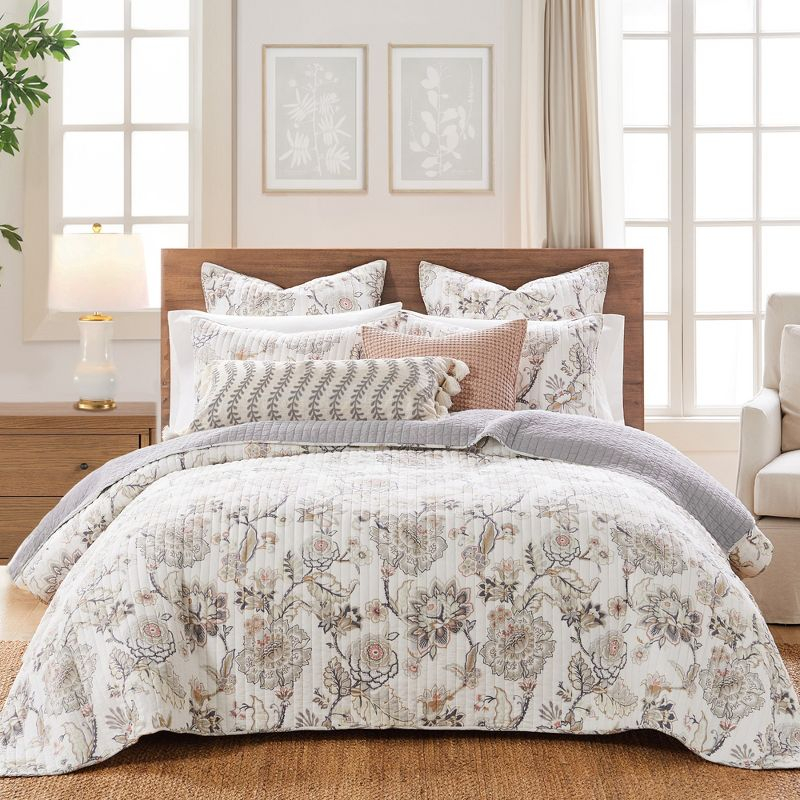 Ophelia Blush Twin Quilt Set- Levtex Home