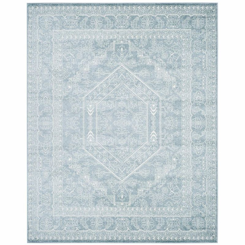 Adirondack ADR108 Power Loomed Area Rug - Slate/Ivory - 10'x14' - Safavieh.