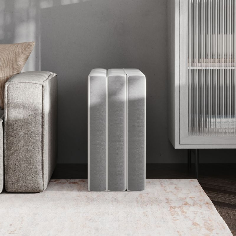 Emma and Oliver 4 Inch Cooling Tri-Fold Memory Foam Cot Mattress in a Box with Supportive Foam Base and Washable Cover