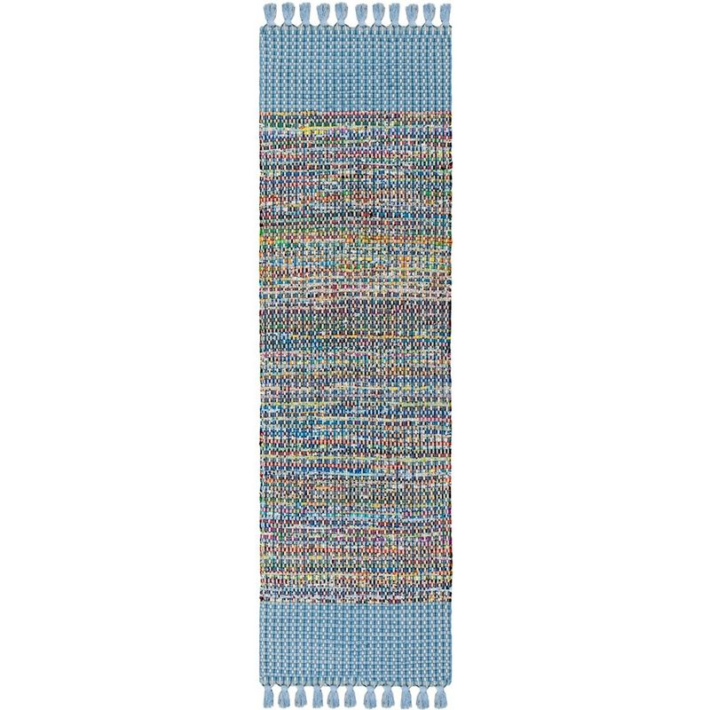 Montauk MTK972 Hand Woven Accent Rug - Blue/Multi - 2'6"x4' - Safavieh.