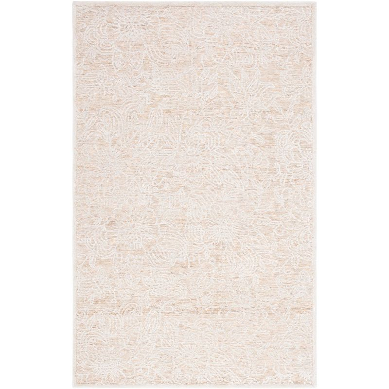 Precious PRE306 Hand Tufted Indoor Accent Rug - 3'x5' - Gold/Ivory - Safavieh