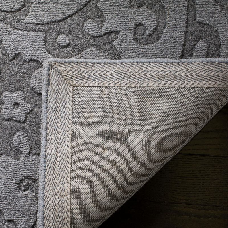 Impressions IM341 Hand Loomed Runner Rug - Grey - 2'3"x6' - Safavieh.