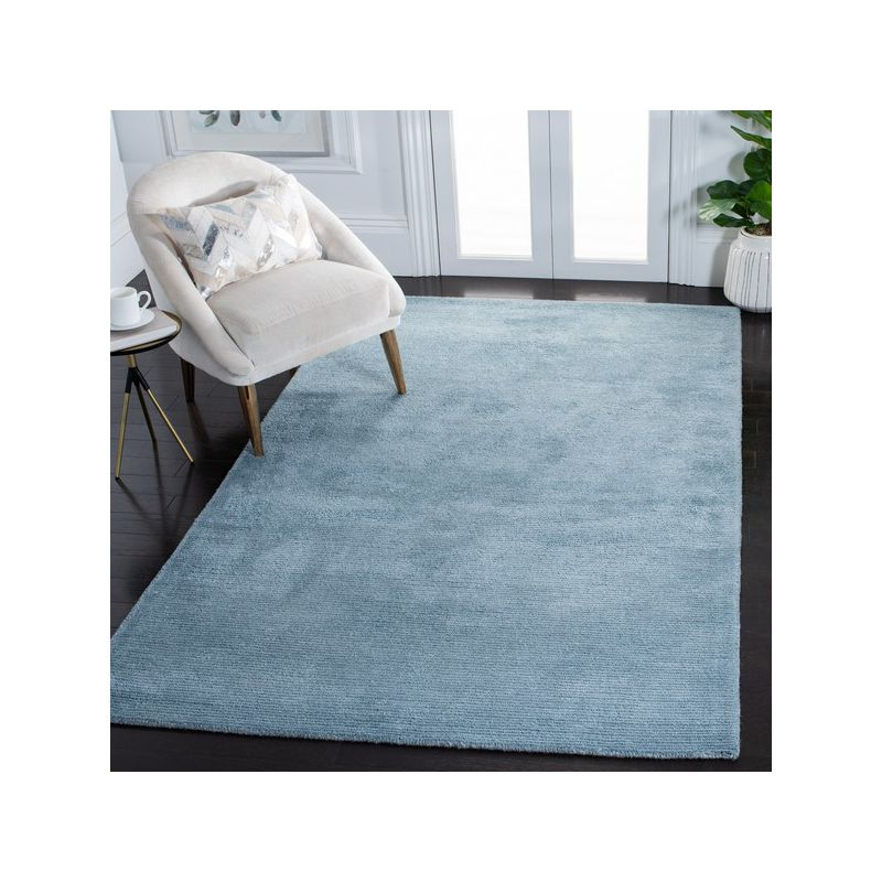 Himalaya HIM152 Handmade Area Rug - 5'x8' - Blue - Safavieh