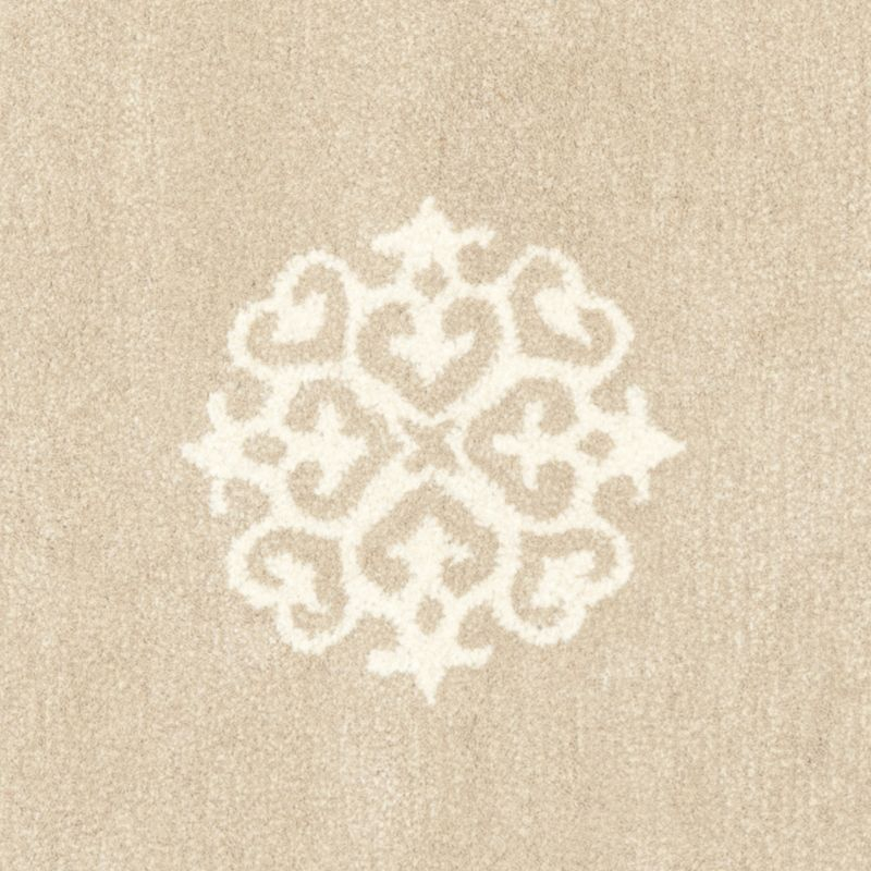 Soho SOH724 Hand Tufted Indoor Area Rug - Beige/Ivory - 6'x6' - Safavieh