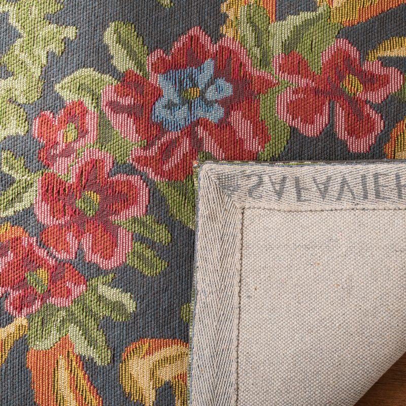 Classic Vintage CLV112 Power Loomed Area Rug - Grey/Rose - 8'x10' - Safavieh.