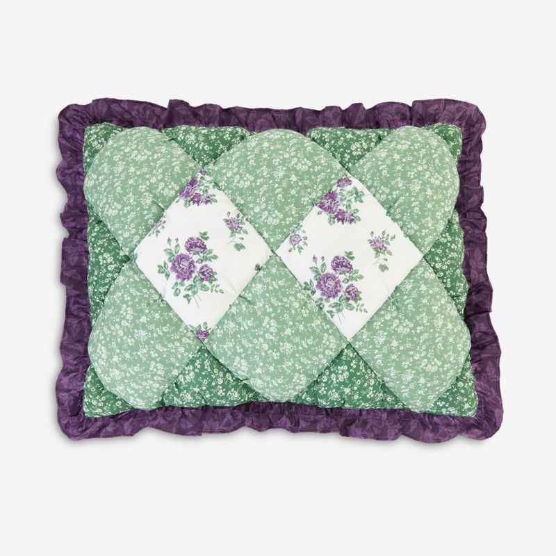 BrylaneHome Alexis Puff Sham - Standard, Lilac Sage