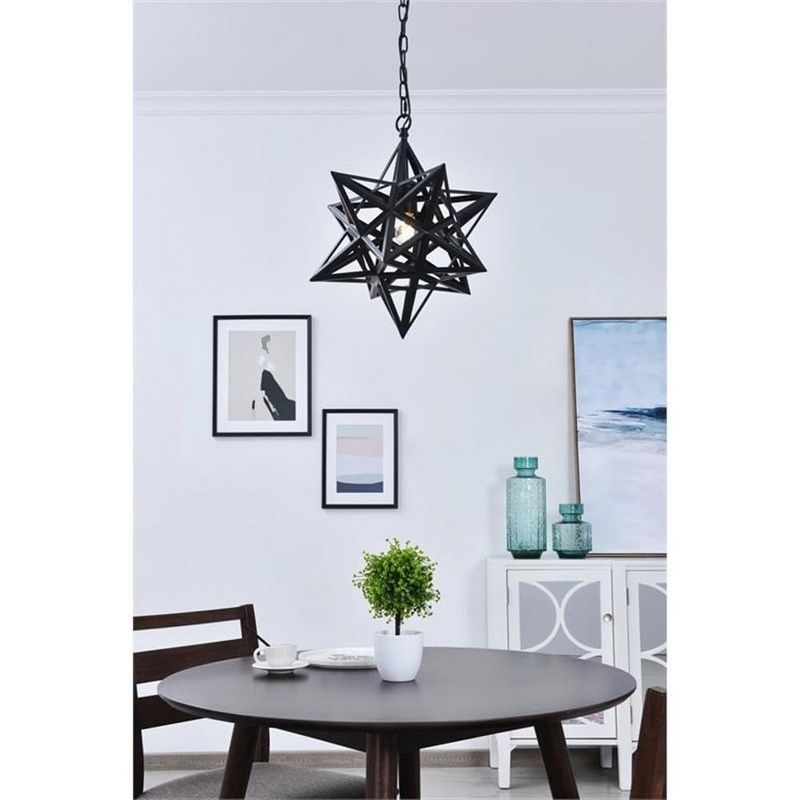 Bertrand Iron Star Pendant (16"-24")