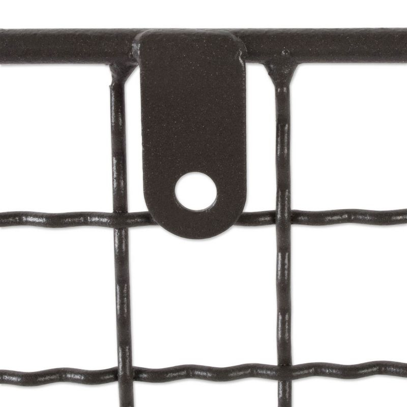 Design Imports Large Grey Farmhouse Towel Rack