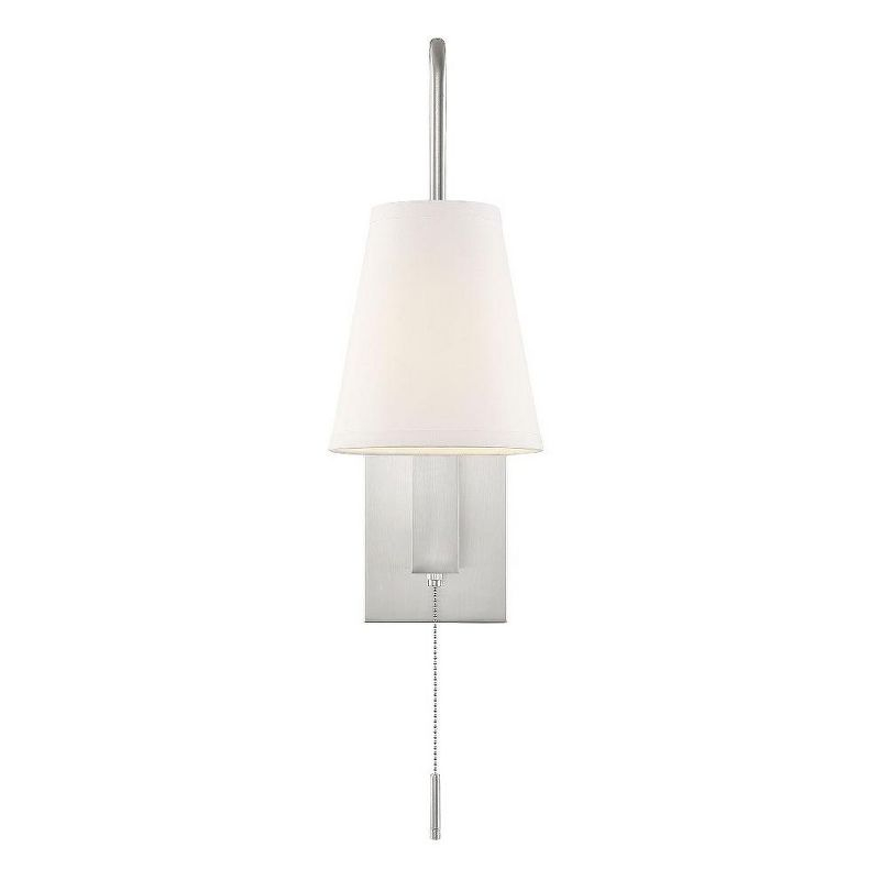 Savoy House Owen 1 - Light Swing Arm Lamp in  Satin Nickel