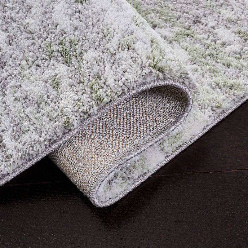 Century 300 CTY350 Power Loomed Indoor Area Rug - Grey/Green - 2'x5' - Safavieh