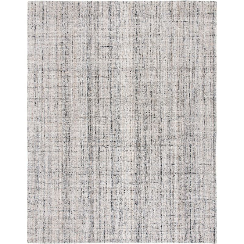 Abstract ABT141 Handmade Indoor Area Rug - Camel/Black - 8'x10' - Safavieh