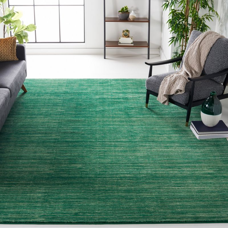 Vision VSN606 Power Loomed Area Rug - Dark Green - 6'x9' - Safavieh.