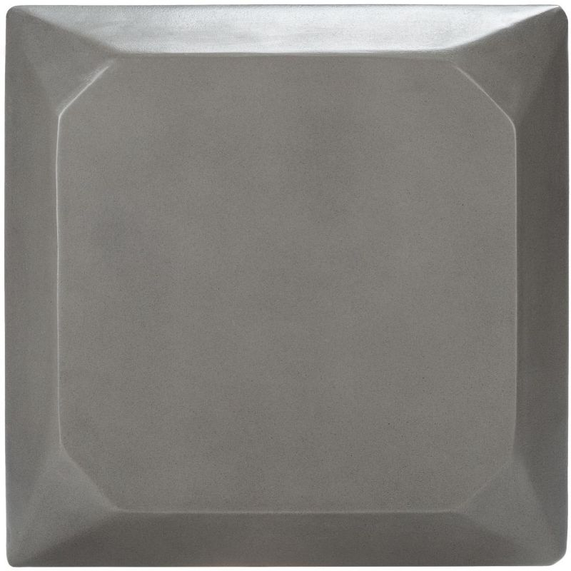 Conan Concrete Accent Stool - Indoor/Outdoor - VNN1030 - Gray - Safavieh