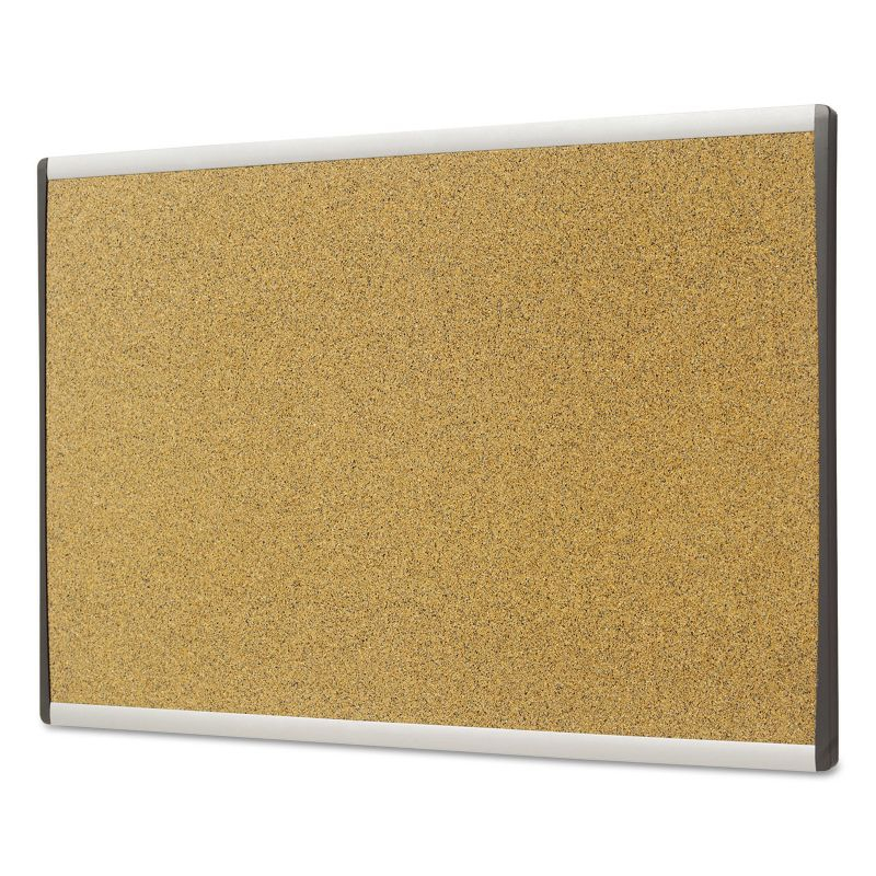 Quartet ARC Frame Cork Cubicle Board 18 x 30 Tan Aluminum Frame ARCB3018