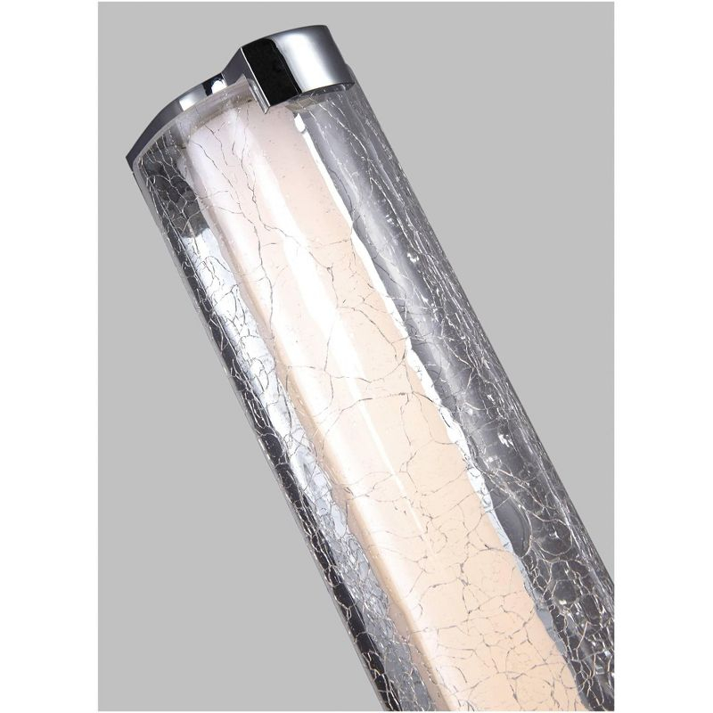 Generation Lighting Cutler 5" High Chrome LED Wall Sconce