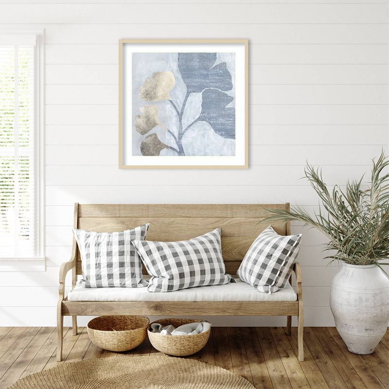 Amanti Art 33"x33" Veiled Garden IV by Vanna Lam Wood Framed Wall Art Print