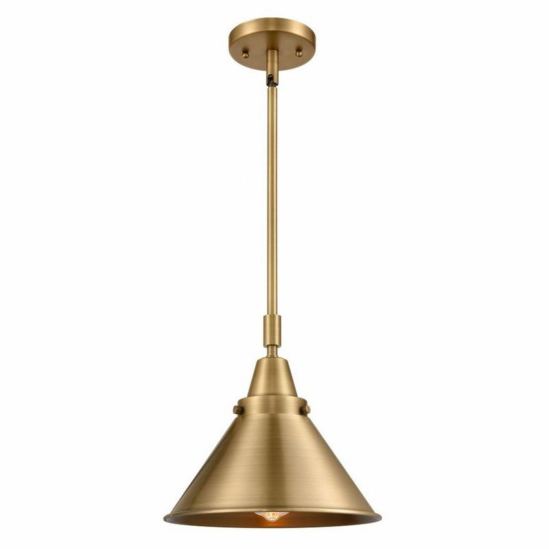 Innovations Lighting Briarcliff 1 - Light Pendant in  Brushed Brass