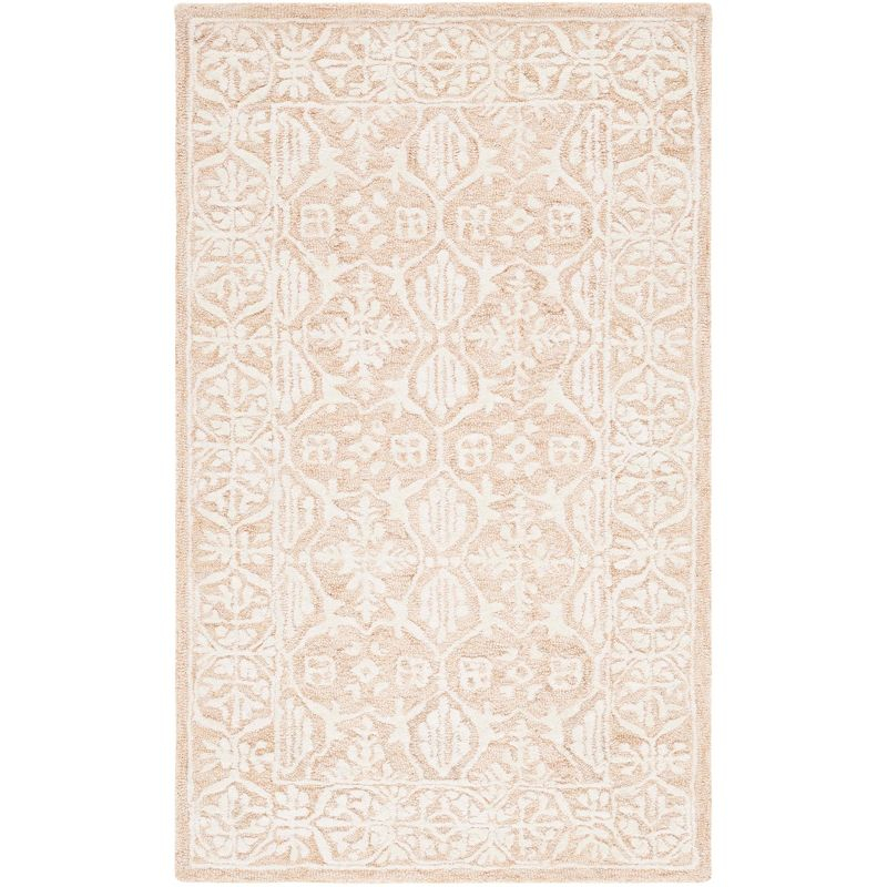 Metro MET903 Hand Tufted Indoor Accent Rug - Gold/Ivory - 3'x5' - Safavieh