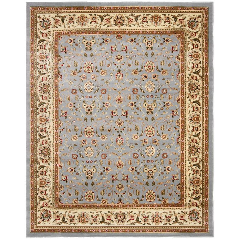 Lyndhurst LNH312 Power Loomed Area Rug - Light Blue/Ivory - 10'x14' - Safavieh