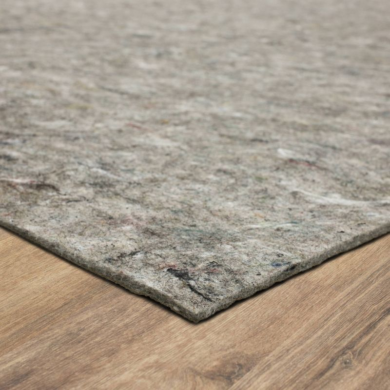 Mohawk 3'x5' All Purpose Rug Pad Gray: Stain-Resistant, Recycled Synthetic Fibers, Rectangle, Carpet Protection