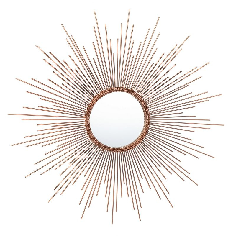 Genevieve Sunburst Mirror - Copper - Safavieh