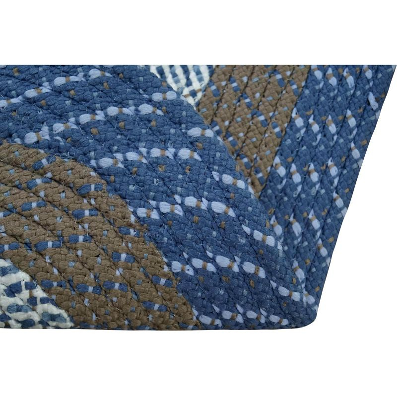 Country Stripe Collection 100% Polypropylene Reversible Indoor Area Utility Rug - Better Trends