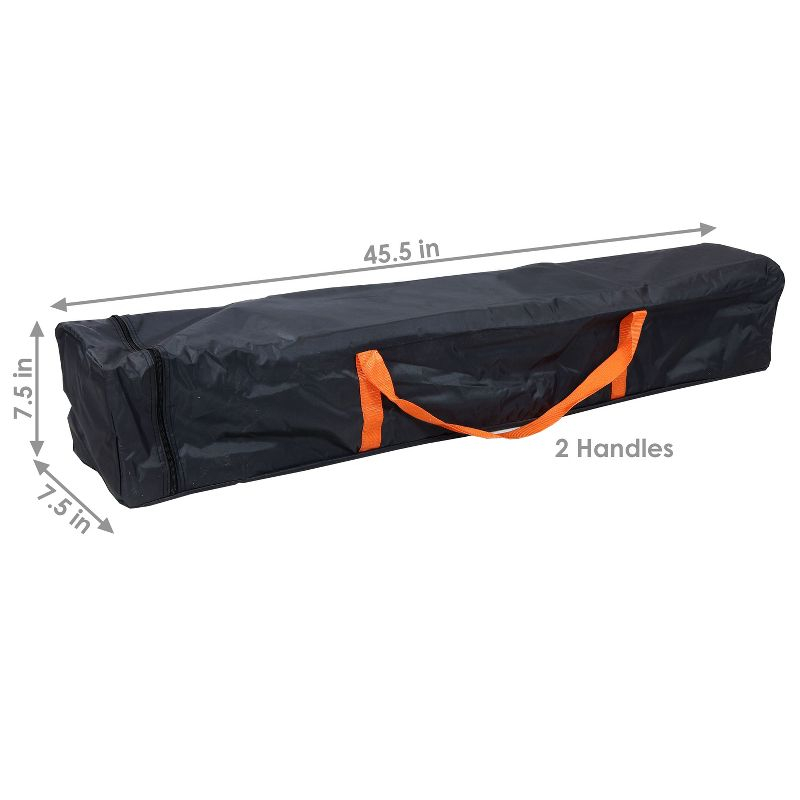 Sunnydaze Standard Pop-Up Canopy 120D Polyester Carrying Bag - Black