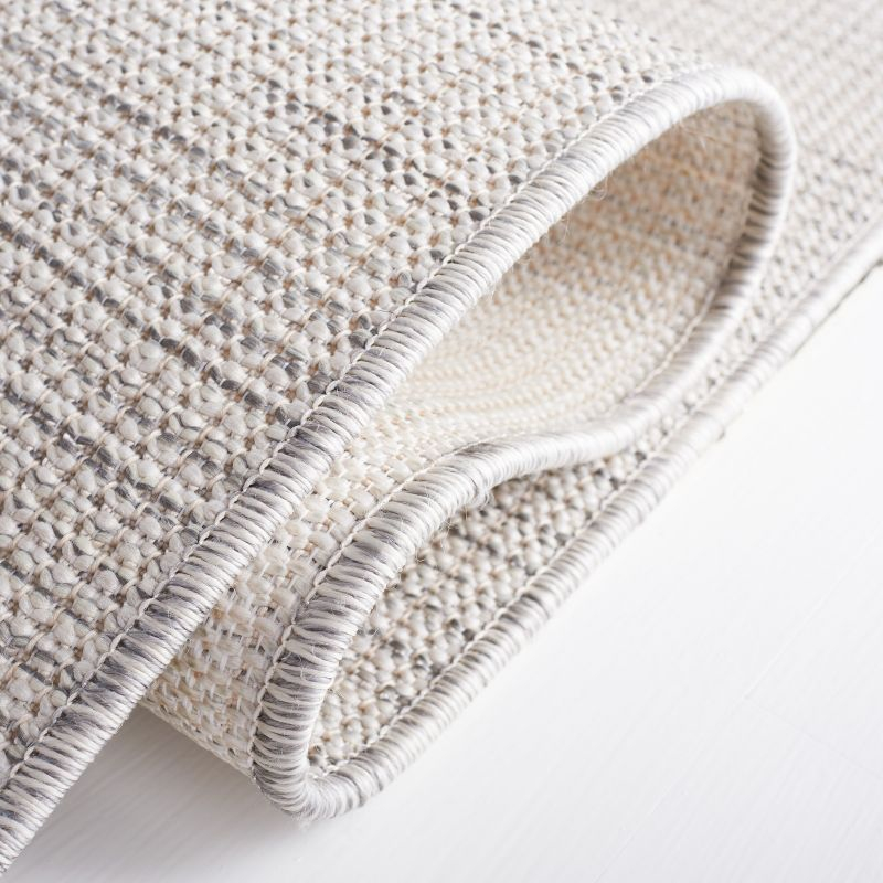 Martha Stewart Hampton - MSR4490 - Indoor Power Loomed Area Rugs - Ivory - 6'5"x6'5"