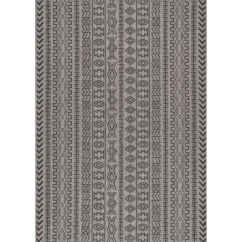 Nuloom Indoor and Outdoor Jamie Area Rug, 6' 3" x 9' 2", Gray