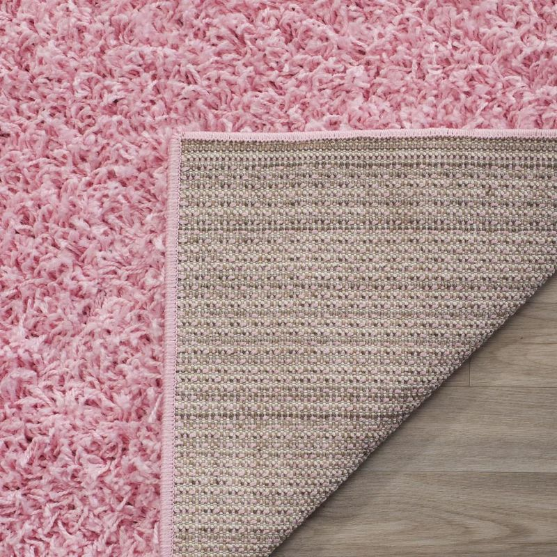 Athens Shag SGA119 Power Loomed Indoor Accent Rug - Pink - 4'x6' - Safavieh
