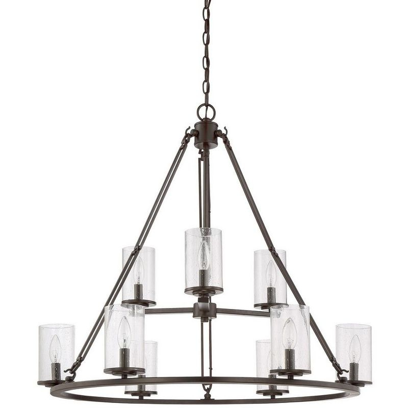 Quoizel Lighting Buchanan 9 - Light Chandelier in  Western Bronze