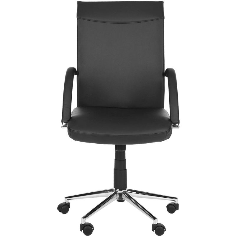 Dejana Desk Chair - Black - Safavieh